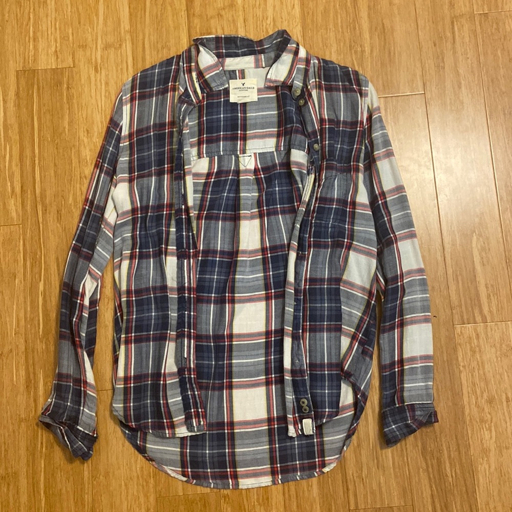 American Eagle Boyfriend Fit Flannel